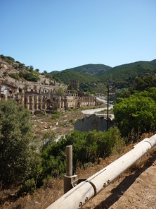 Disused mine Piscinas Sardinia