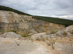 Sardinia disused quarry