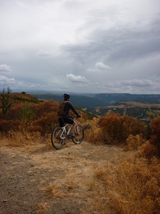 Sardinian mountian biking